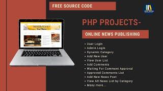 Online News Publishing in PHP Mysql  Download Free Source Code