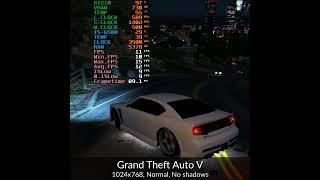 GTA 5 on GT 210 1 GB #shorts #gta5 #nvidia