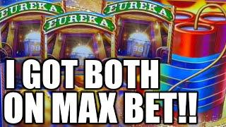 JACKPOT HANDPAY + Bonus In A Bonus On High Limit Eureka Reel Blast Slot Machine!