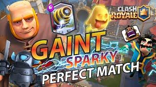 CLASH ROYALE - GIANT SPARKY DECK STILL IS PERFECT MATCH !!!!