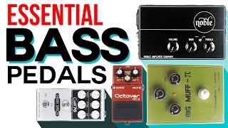 Must-Have Pedals for Bass Players