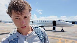 a vacation after getting rich with the boys...