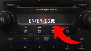 2008 Honda CRV Radio Code Generator | How To Get Code In Seconds