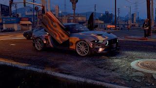 GTA 5 mod Ford Mustang Shelby GT350- review of the mod | 4K Video HD