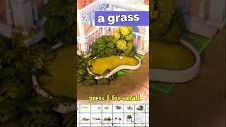 The Sims 4 Landscaping Tutorial #shorts #short