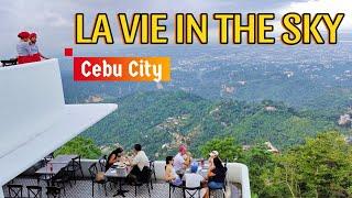 The Beautiful Skyline of Cebu City at La Vie in the Sky | A French Ambiance Restaurant | Cebu Ph.