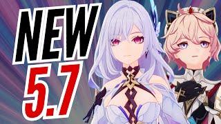 5 NEW FEATURES IN GENSHIN IMPACT 5.7 UPDATE (CONDENSED LIVESTREAM)