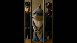 Tralalero Tralala in prison  La Policia  #tralalerotralala #brainrot #shark #ai