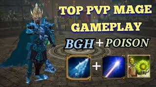 HIGHEST PVP MAGE PERFORMANCE SO FAR ,EXECUTION OF BGH + POISON SKILLS ,  Drakensang Online