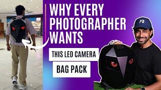 Camera Backpack with LED Display – Style Meets Functionality for Photographers! ! ProFocus BlinkEye