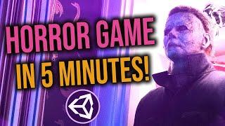 Create a 3D Horror Game In 5 Minutes (Unity Tutorial)