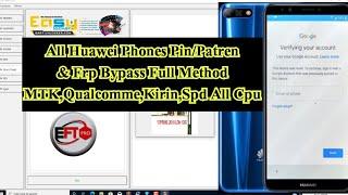 All Huawei Frp Bypass & Pin/Pattren  Unlocking Full Method