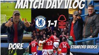 NOTTINGHAM FOREST CONTINUED UNBEATEN AWAY FORM WITH A DRAW AT CHELSEA | MATCH DAY VLOG