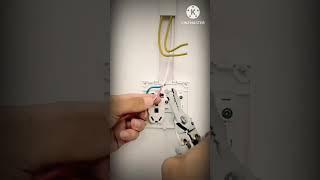 electric switch board connection