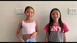 Swimming Pool Challenge _ Hailey & Isabella