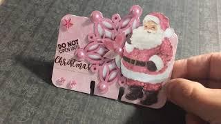 Memory dex card pink christmas (VR for Karina C Westfall)