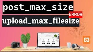 Fix Error : PHP Warning: POST Content-Length - upload max filesize