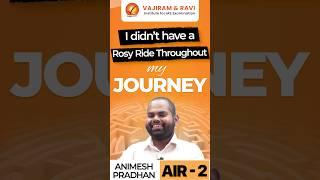 ANIMESH PRADHAN AIR 2 CSE 2023 | I didn’t have a rosy ride throughout my Journey