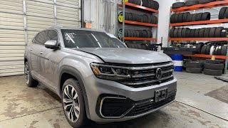 2022 VW Atlas Cross SP - $20.900 . Вот такой вот биточек (как думаете сможем ли  восстановить?