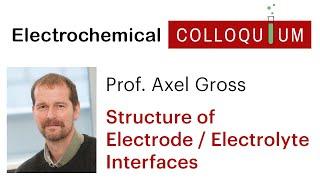 1. Prof. Axel Gross - Structure of Electrode/Electrolyte Interfaces (May 6, 2021)