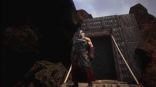 Conan Exiles Дом в скалах с подвалом(Для одного двух игроков)