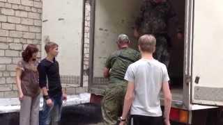 #10йКараван СОРАТНИКИ НОВОРОССИИ ДОСТАВИЛИ ПРОДУКТЫ ДЕТЯМ МАЛЕНЬКОГО ПРИЮТА ШАХТЁРСКА