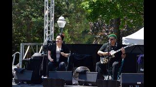 Gino Matteo and Jade Bennett at 2019 Cognac Blues Festival-Thriller