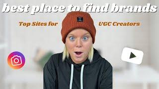 Where to Find Brands as a UGC Creator in 2025 (No Followers Needed!)