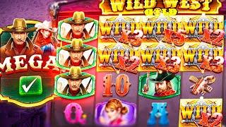 INSANE WILD WEST GOLD BONUS PAYS MASSIVE!! (PERFECT SETUP)