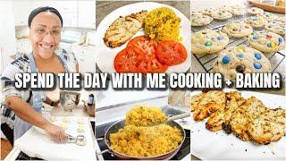 DAY IN THE LIFE VLOG | COOK AND BAKE WITH ME | SHARING NEW RECIPES | CHATTY VLOG