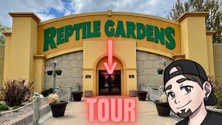 Reptile Gardens Tour!  4K Largest Reptile Zoo!