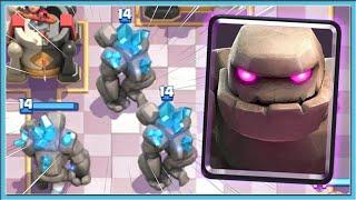  Я ПОМОЛЮСЬ ЗА ТВОЕ ОЧКО! ЛУЧШАЯ КОЛОДА С ГОЛЕМОМ 2023 / Clash Royale