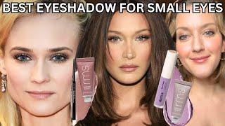 BEST EYESHADOW FOR SMALL EYES! 5 FULL EYESHADOW LOOKS FOR SMALL EYES | MAKEUP COMPILATION