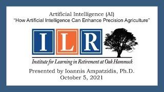 Artificial Intelligence - Ioannis Ampatzidis, Ph.D. - October 5