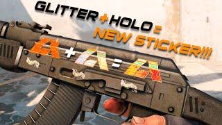 CS2 New Holo/Glitter Effect - Stickers showcase [4K60FPS]