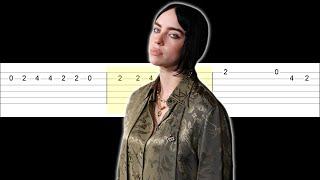 Billie Eilish - WILDFLOWER (Easy Guitar Tabs Tutorial)