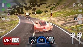 Driving School Sim 2020 - GamePlay #3 (Renault Concept Car on Twisty & Dangerous Mountain Roads)