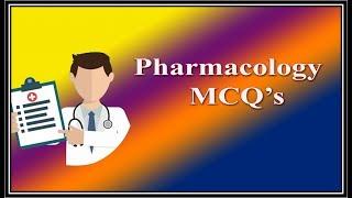 PHARMACOLOGY MCQ |GPAT-2018| NIPER | DRUG INSPECTOR