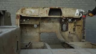 Restoration Old Soviet Gaz 69 Jeep Part 2   Full Frame Working !! 14