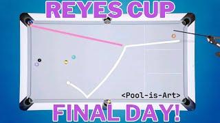 Matchroom | Reyes Cup 2024 | Day 4 | Featuring Pool is Art Tracking Lines