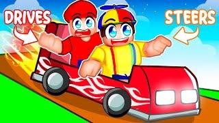 ROBLOX 2 PLAYER CAR OBBY... (Impossible)