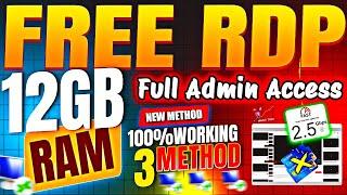 How to Create Free RDP (No Credit Card Needed!) | How To Get FREE Windows RDP In 2025 for lifetime