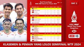 UPDATE KLASEMEN & PEMAIN YANG LOLOS SEMIFINAL WORLD TOUR FINALS 2024. 𝗙𝗔𝗝𝗥𝗜 𝗞𝗘 𝗦𝗘𝗠𝗜𝗙𝗜𝗡𝗔𝗟.!! #wtf2024