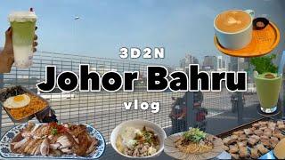 3D2N JB Trip with train 🫕eating & shopping non stop #vlog #jb #travel