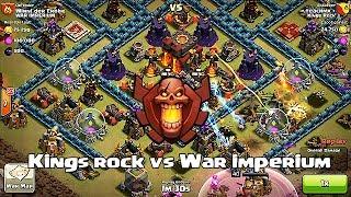 Clash of clans - Kings rock vs War imperium (clan wars)