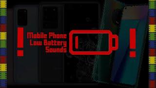 MOBILE PHONE LOW BATTERY SOUNDS