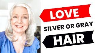 Grey & Silver Hair Care Tips & Products For Shine Women Over 50 & 60