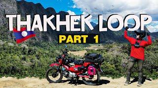 MY BEST EXPERIENCE in LAOS the THAKHEK LOOP  (Part 1/2)