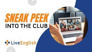 What's in the Live English Club? (Business topics)