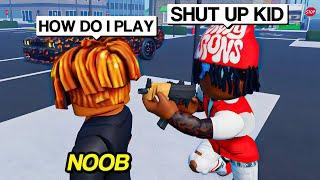 TROLLING AS A NOOB IN ROBLOX CALI SHOOTOUT